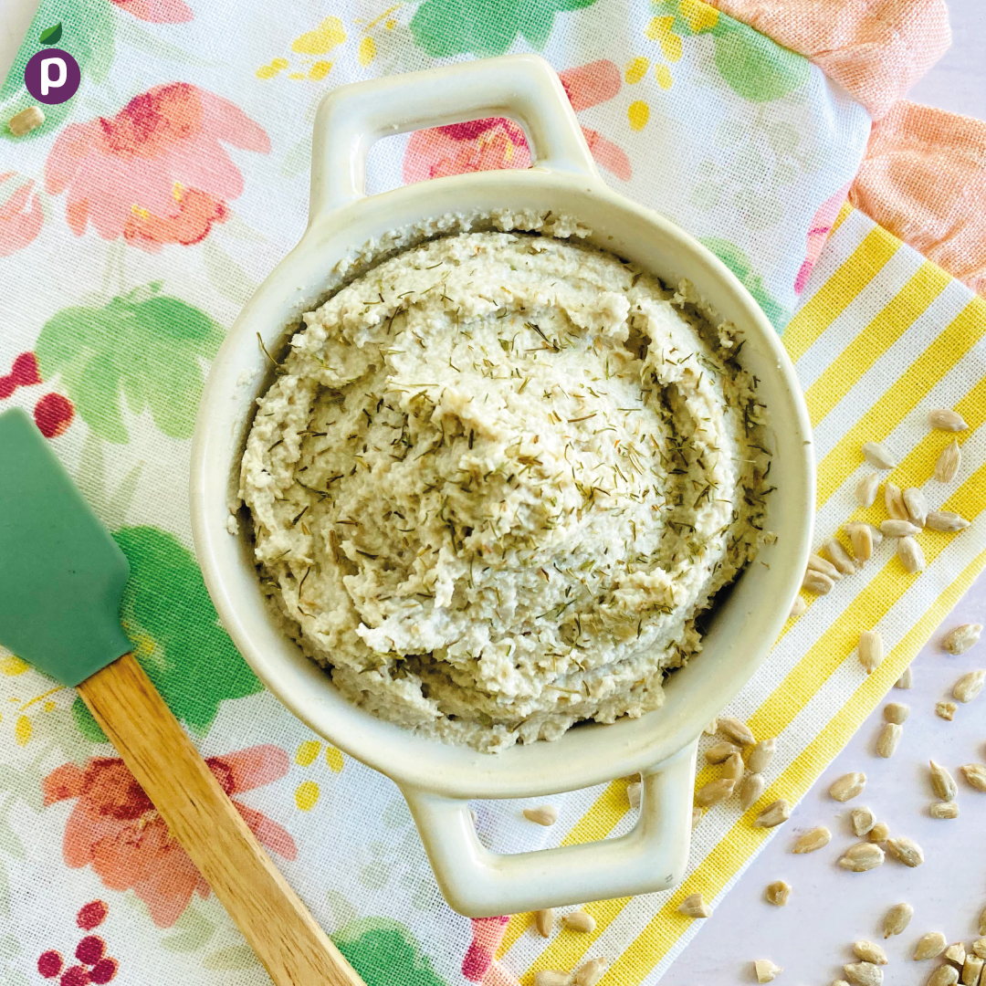 Dip vegano de semillas de maravilla | Piwen Blog